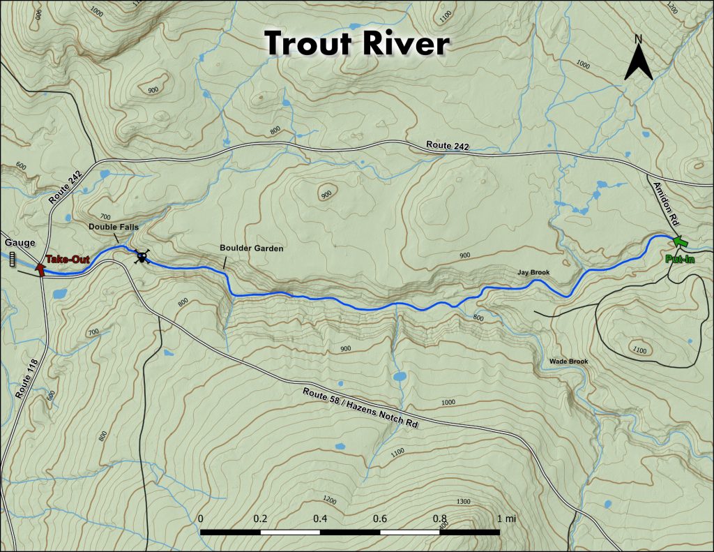 Trout River Map